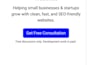 create custom landing page and corporate website for your brand